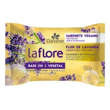 Sabão Em Barra Davene Vegetal Flor De Lavanda La Flore De 150 G