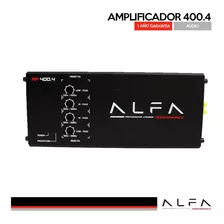 Amplificador Alfa 400.4 Clase D Línea Marina 180 W 4 Omhs
