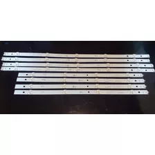 Kit 8 Barras De Led Tv 49lj5500 49uj6300 49lj5550 Original