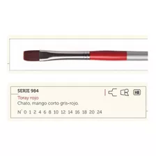 Pincel Casan Serie 984 Toray Rojo N°6