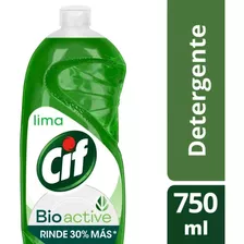 Detergente Cif Bioactive Lima Botella X 750 Ml