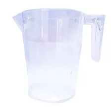 Jarra Transparente Con Asa Acrilica Plastico Cocina X1 Lt C