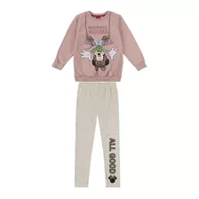 Conjunto Feminino Infantil Estampado Disney