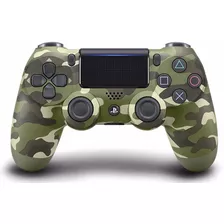 Control Ps4 Playstation 4 Nueva Generación Verde Camuflado