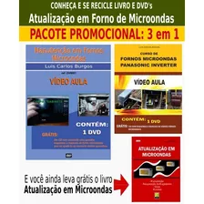 Dvds Aula Sobre Forno Microondas Com Brinde