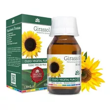 Oleo Vegetal De Girassol Puro Prensado A Frio 50ml - Wnf Tipo De Embalagem Frasco 50ml