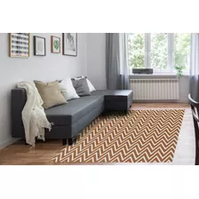 Tapete Quarto Ou Sala 1,32m X 2,00m Chevron Antiderrapante