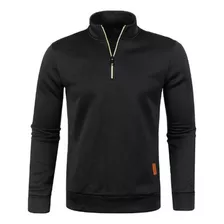 Abrigo W Para Hombre, Suéter Largo Con Cremallera, Casual Y