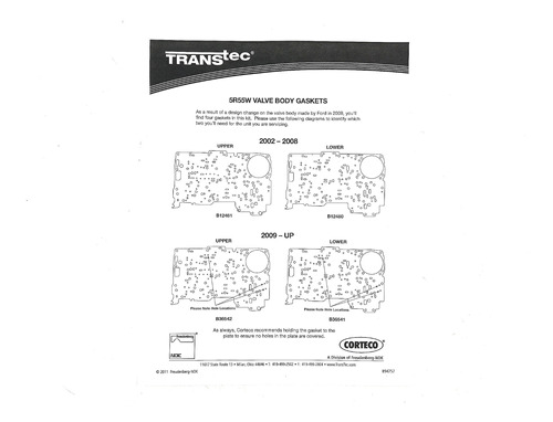 Kit Reparacion Caja Automatica Ford Thunderbird V8 3.9l 2005 Foto 5