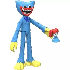 Poppy Playtime - Scary Huggy Wuggy - Articulado - 13 Cm Alto