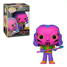 Funko Pop Tmnt Casey Jones 121 Hot Topic Black Light Exc