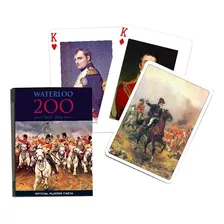 Naipe Ingles Baraja Simple Piatnik - Waterloo 200