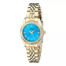 Tko Orlogi Tk648bl De La Mujer Petite Analog Cuarzo Reloj De