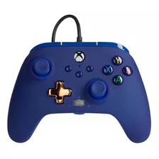 Xbox Control Alámbrico One Power A Midnight Blue