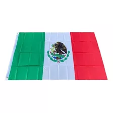 Bandera México Tela, 90x150 Cm Premium Animando Al Futbol