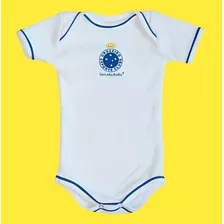 Body Bori Bebê Infantil Cruzeiro Oficial Torcida Baby