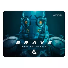 Mouse Pad Gamer Unno Brave Antideslizante - Tecnobox