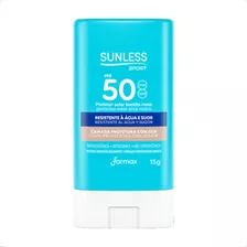 Protetor Solar Facial Fps50 Bastão Stick Sunless Sport 15g