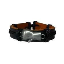 Pulsera Brazalete Cuero Guantes De Boxeo Hombre Y Mujer 