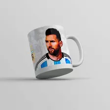 Taza Sublimada Que Mira? Argentina/ Messi/ Regalo/ Mundial 