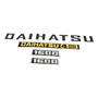Daihatsu Rocky Calcomanias Emblema Y Plaqueta Cambios Daihatsu 
