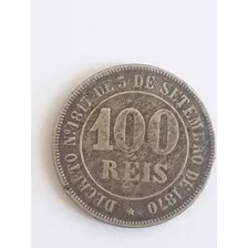Império - Moedas De 100 Réis Ano 1871 Lote 2 Moedas