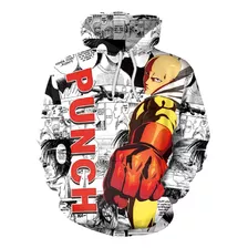 Sudadera Con Capucha Con Diseño One Punch Man