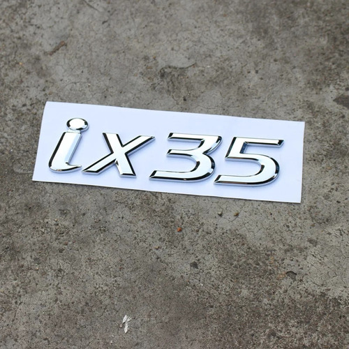 Para Compatible Con Hyundai Ix35 Emblema Calcomana Logo Foto 6