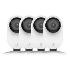 Yi 4pc Security Home Camera Baby Monitor, 1080p Wifi Smart 