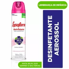 Desinfetante Aerossol Lembranças De Infância Lysoform 360ml