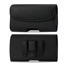 Kyocera Duraforce Pro Case Cinturón De Cuero Premium F...