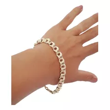 Pulseira Frizo 16gr 8,7mm 21cm Em Ouro 18k (750) Nota Fiscal