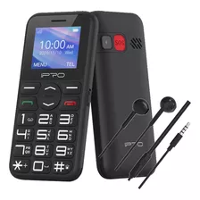 Celular Ipro Teclas Grandes Boton Sos Adultos + Auricular 