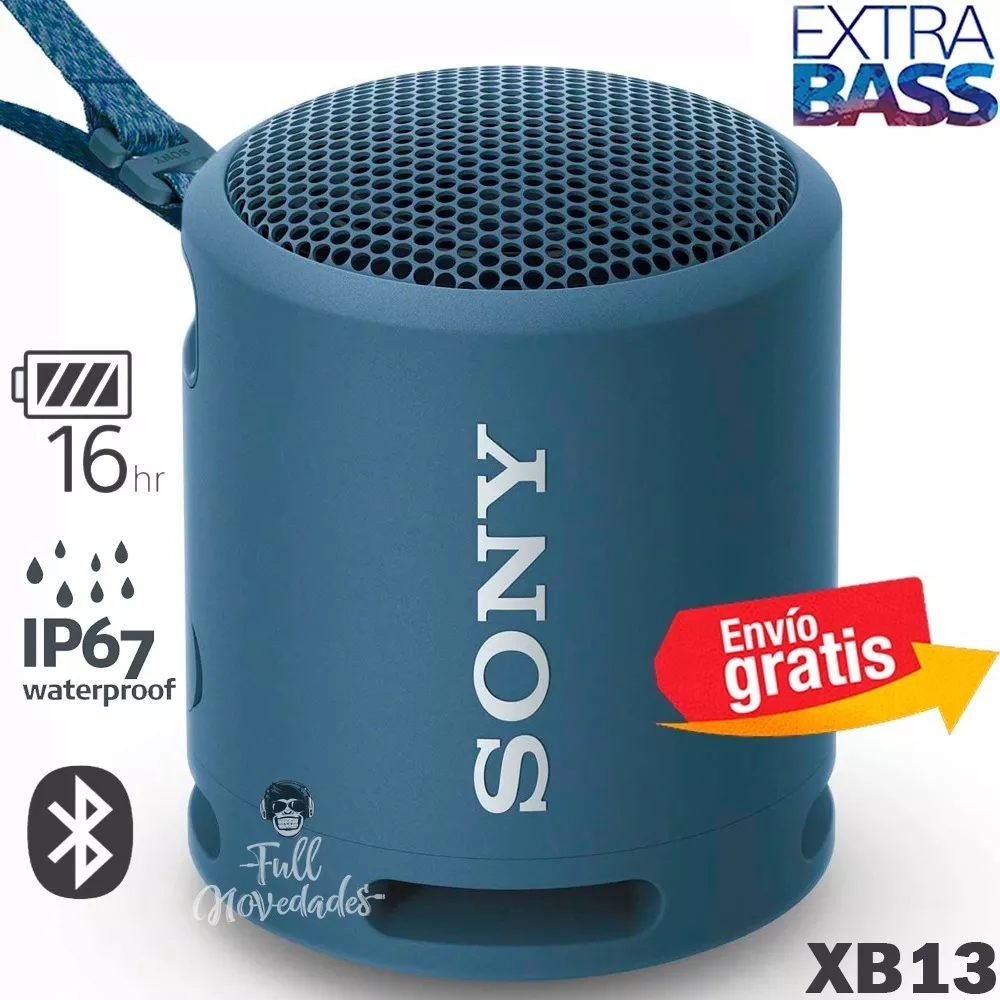Sony Xb13 Parlante Bluetooth Extra Bass Acuatico Colores