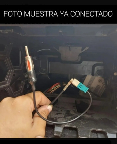 Adaptador Antena Nuevo Estereo Todos Los Autos Peugeot 407 Foto 3
