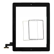 Touch iPad 2 A1395 A1396 A1397 + Home Button + Frame Moldura
