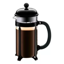 Cafetera Bodum 1928-01, 1 L, Negra Y Transparente, Manual