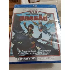 Blu-ray 3d + Blu-ray Como Treinar Seu Dragão (original Lacra