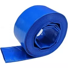 Mangueira Água Flat Chata Flexível 1,5 Pol 1.1/2 Pvc 20m