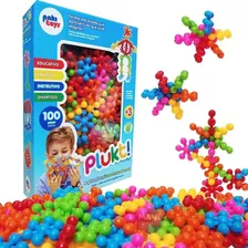 Brinquedo Montar Plukt Engrenagens Educativo Criativo 100pcs