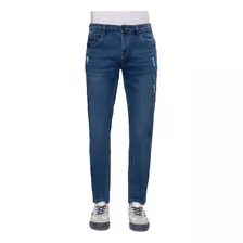 Jeans Skinny Azul Hombre Fashion's Park