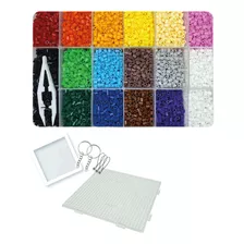 9000 Hama 16 Colores Beads Midi 5mm Kit Inicio C/accesorios
