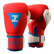 Guantes De Boxeo Profesional De Alta Calidad 10oz Zzty Velcr