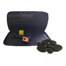 Kit Para Massagens Com Pedras Quentes Vulcânicas