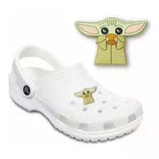 Crocs Jibbitz Grogu Con Vaso Decoración Star Wars Baby Yoda