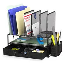 Organizador De Escritorio Simplehouseware De Malla Con Ca