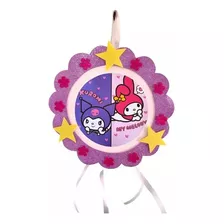 Piñata De Kuromi Y Melody De Cumpleaños