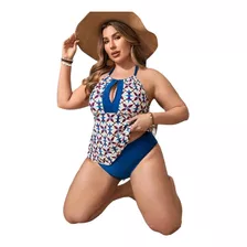 Traje Malla De Baño Tankini En Talle Plus