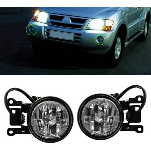 Faros Antiniebla Derechos Para Mitsubishi Pajero Montero Spo Foto 3