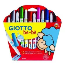 Marcador 12 Colores Bebe Giotto